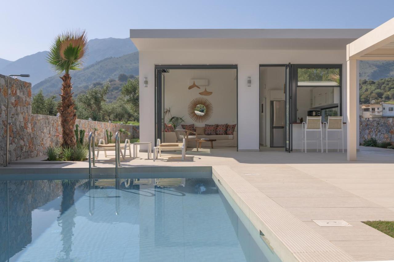 Pelagias Villa Lefka With Heated Pool Mathes Exterior foto