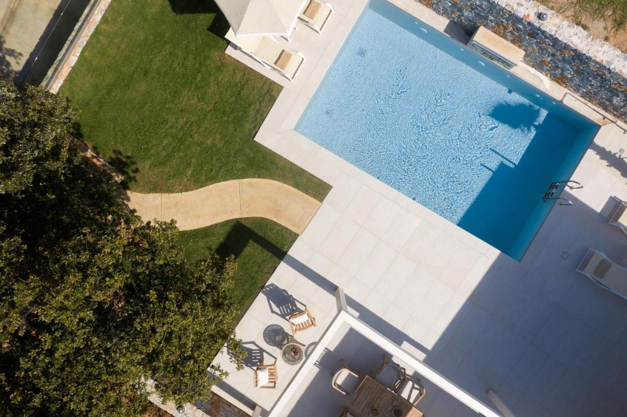 Pelagias Villa Lefka With Heated Pool Mathes Exterior foto