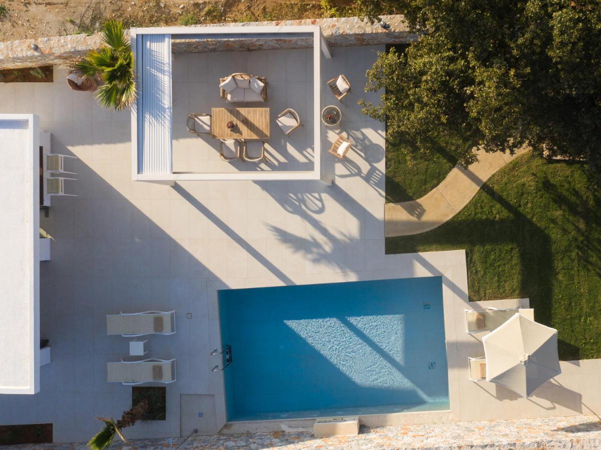 Pelagias Villa Lefka With Heated Pool Mathes Exterior foto