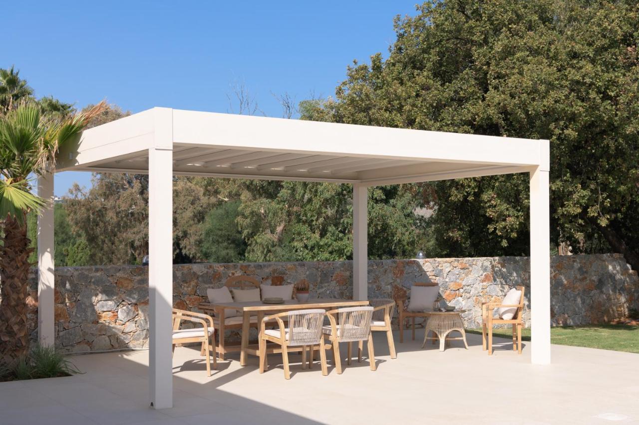 Pelagias Villa Lefka With Heated Pool Mathes Exterior foto