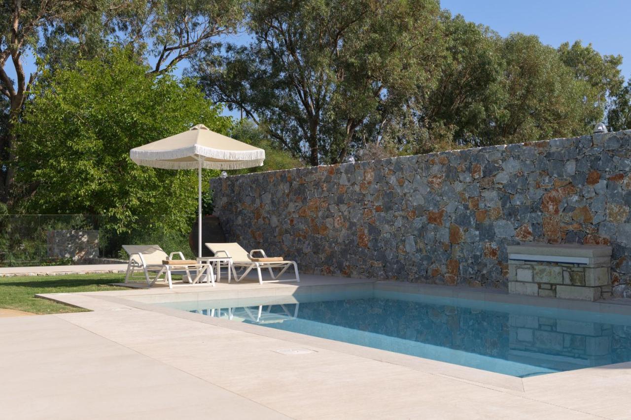 Pelagias Villa Lefka With Heated Pool Mathes Exterior foto