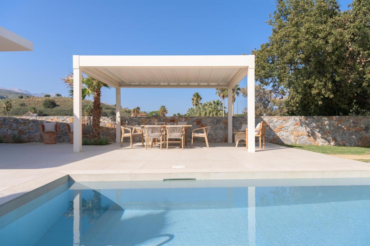 Pelagias Villa Lefka With Heated Pool Mathes Exterior foto