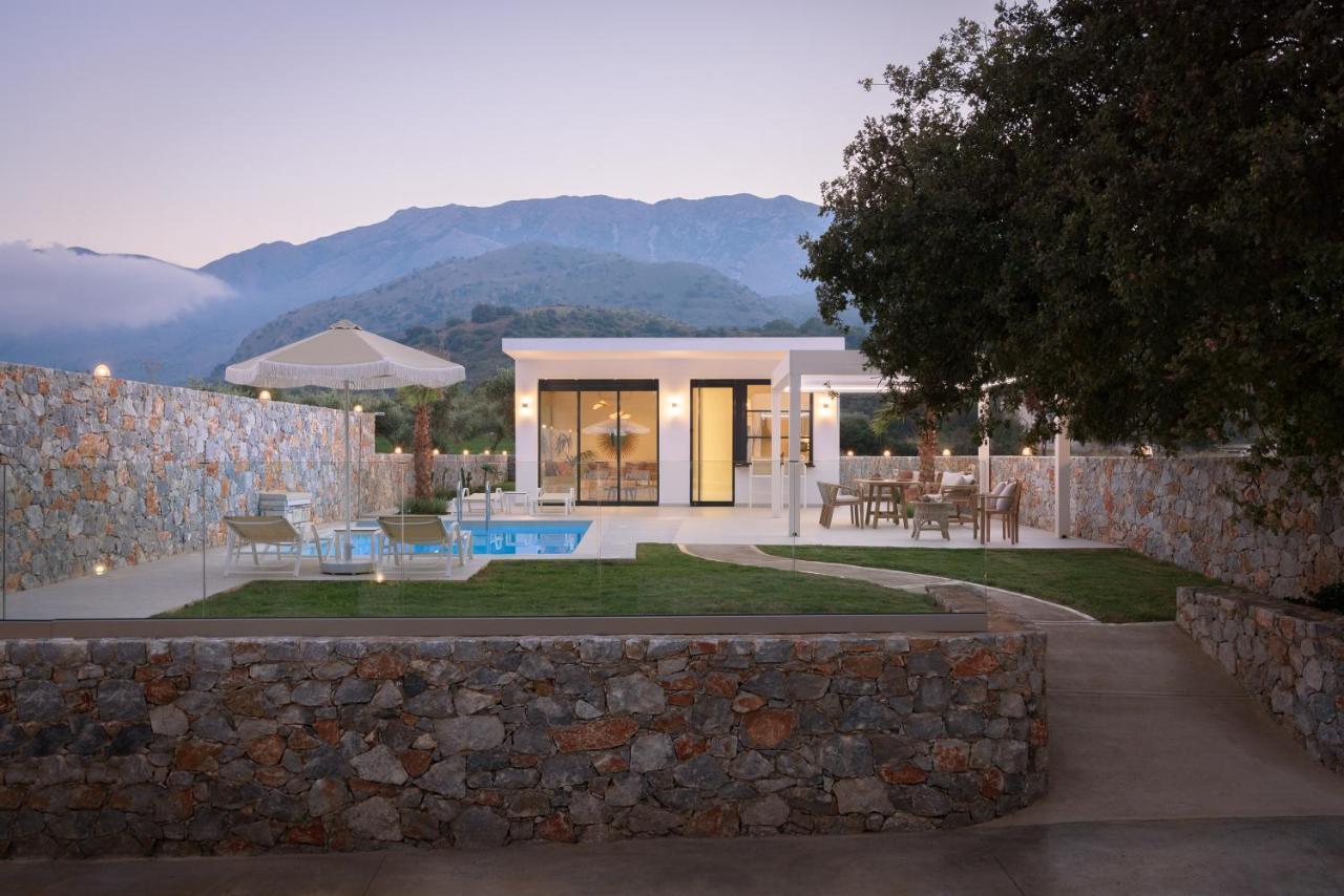 Pelagias Villa Lefka With Heated Pool Mathes Exterior foto