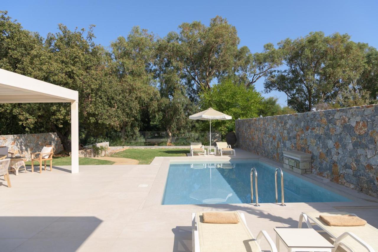 Pelagias Villa Lefka With Heated Pool Mathes Exterior foto
