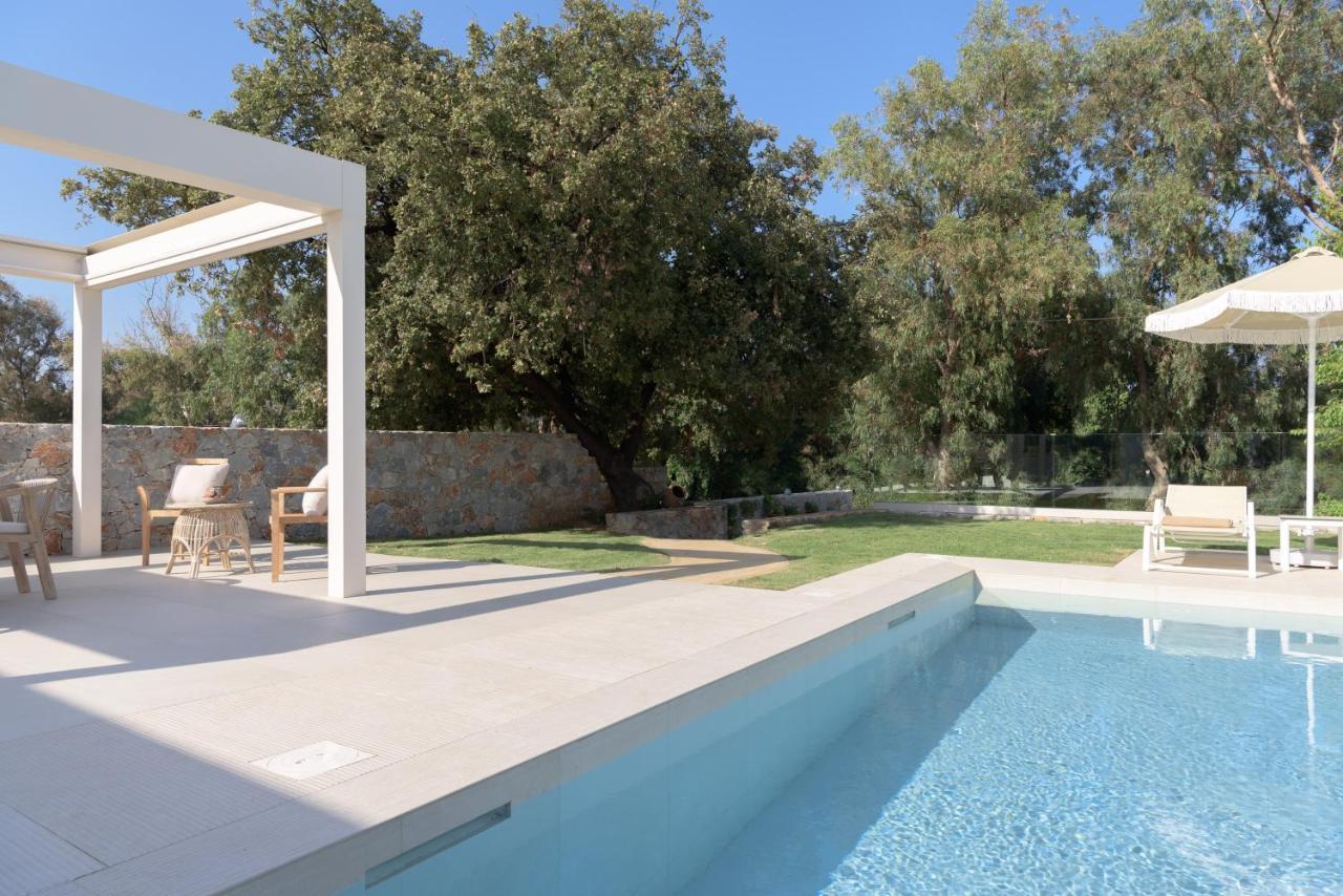 Pelagias Villa Lefka With Heated Pool Mathes Exterior foto
