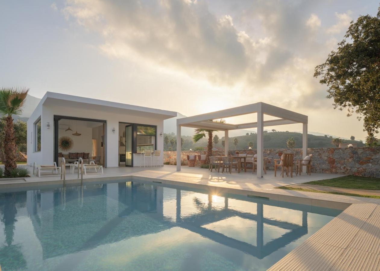 Pelagias Villa Lefka With Heated Pool Mathes Exterior foto