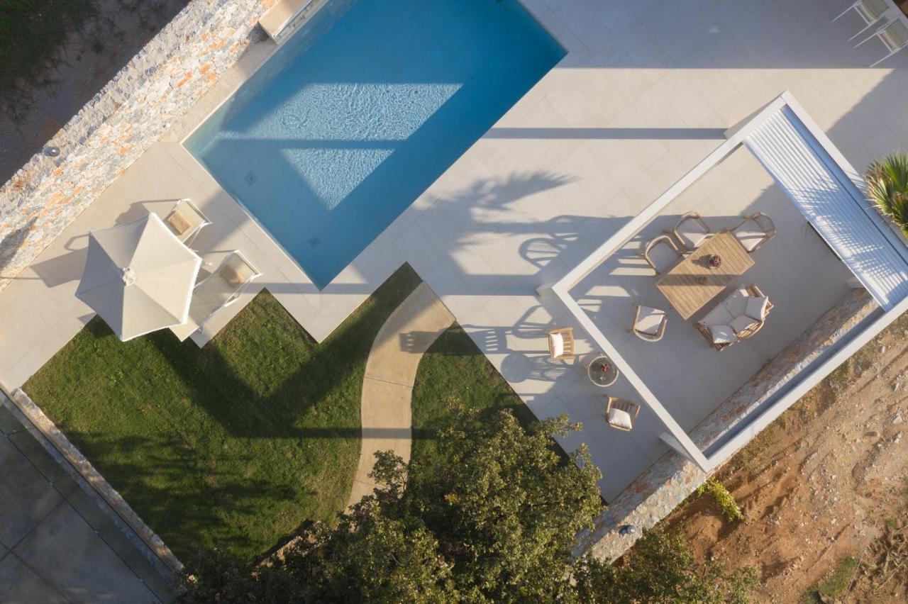 Pelagias Villa Lefka With Heated Pool Mathes Exterior foto